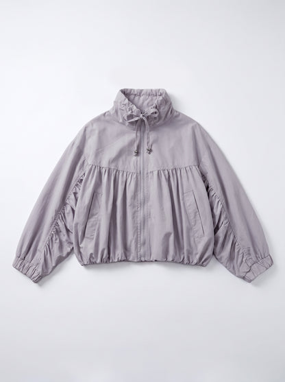 8155 Grey Pink Jacket For Girls