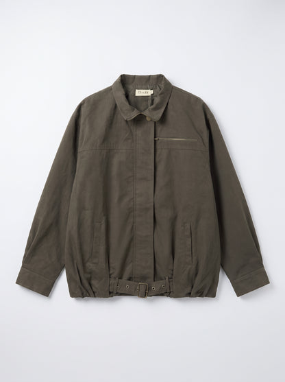 8166 Olive Jacket For Women