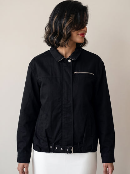 8166 Black Jacket For Women