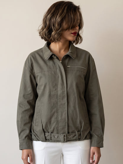 8166 Grey Jacket For Women