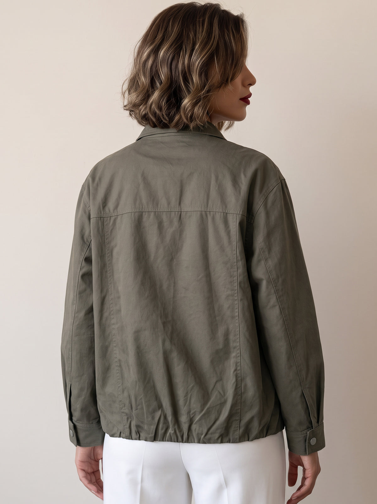 8166 Grey Jacket For Women