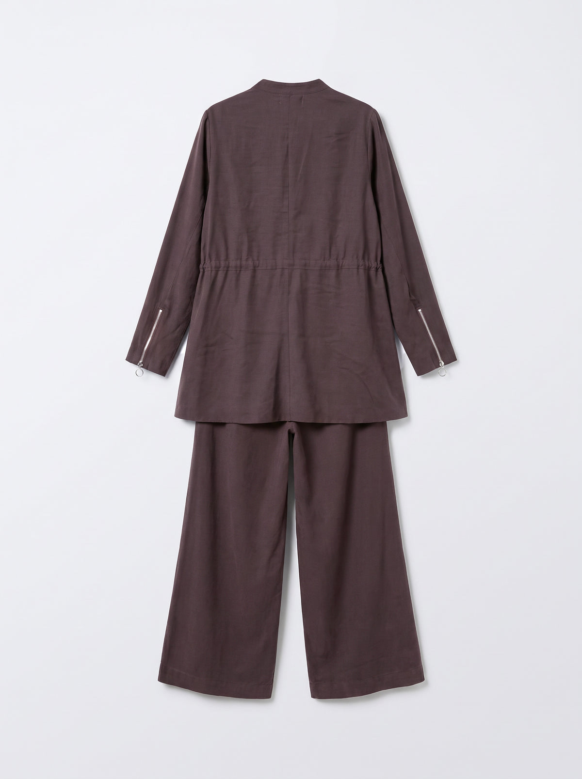 8207 Dark Brown Top And Pants Set For Women