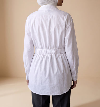 8322 White Shirt For Women