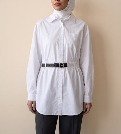 8322 White Shirt For Women