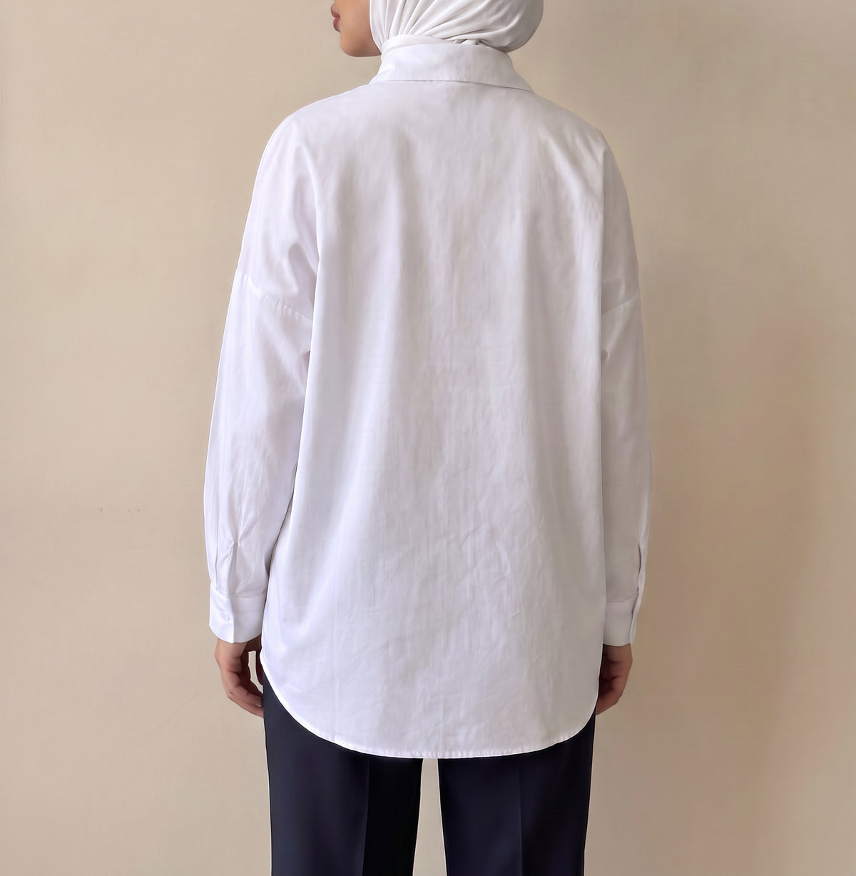 8323 White Shirt For Women