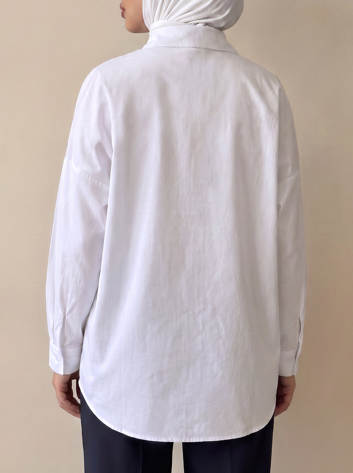 8323 White Shirt For Women