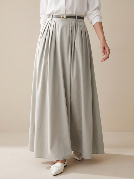 8325 Light Beige Skirt For Women