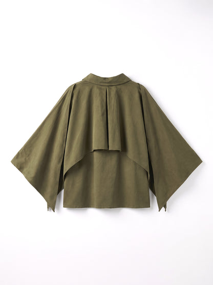 8383 Dark Green Shirt For Women