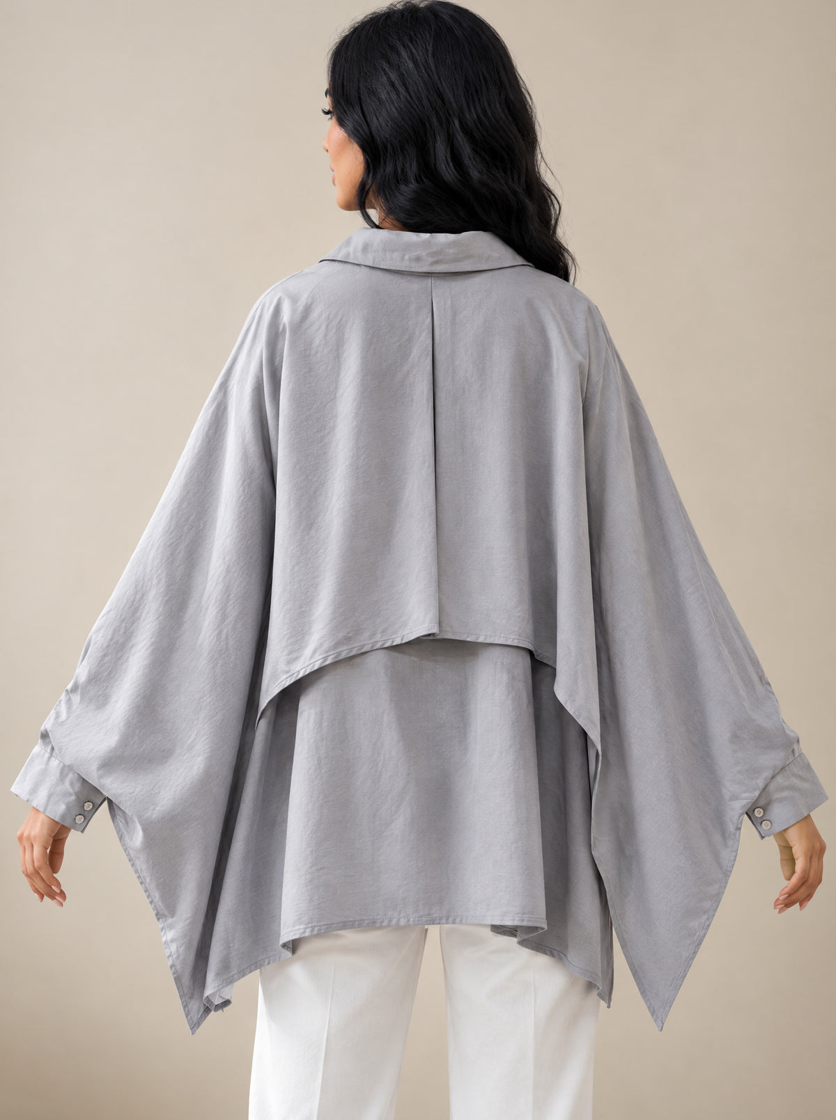 8383 Light Grey Shirt For Women