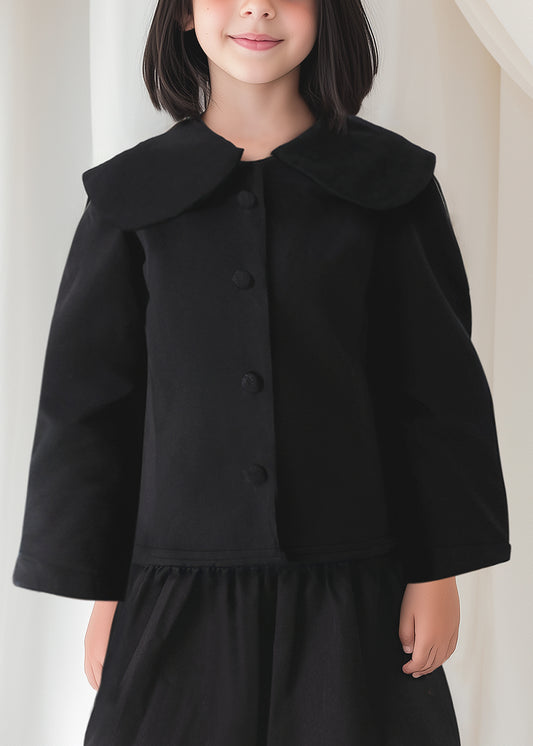 Black Puff Coat
