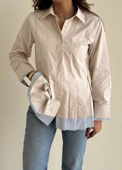 8179 Off White Shirt For Women