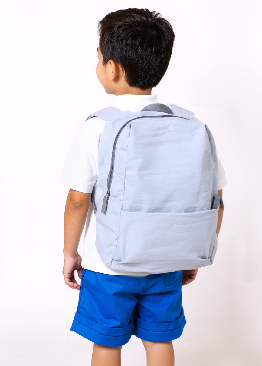 A0351-BLU Light Blue Backpack