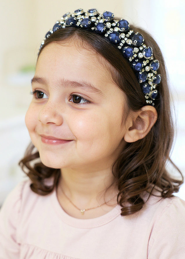 Coral Blue Headband