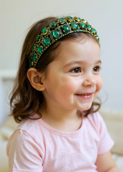 عصابة رأس تيا الخضراء 25SS1TY4AA0353 للبنات