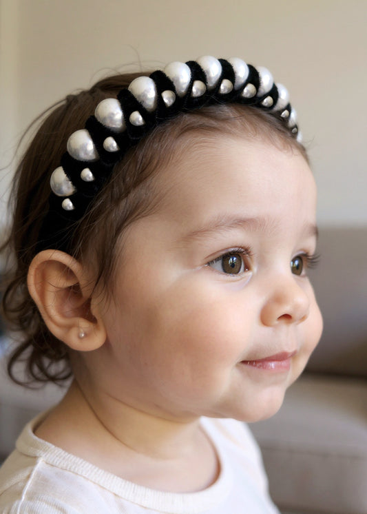 Tiya  Black Headband 25SS1TY4AA0354 For Girls