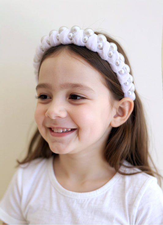 Tiya  White Headband 25SS1TY4AA0354 For Girls
