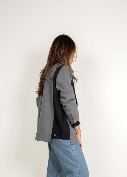 7969 Grey Blazer For Women