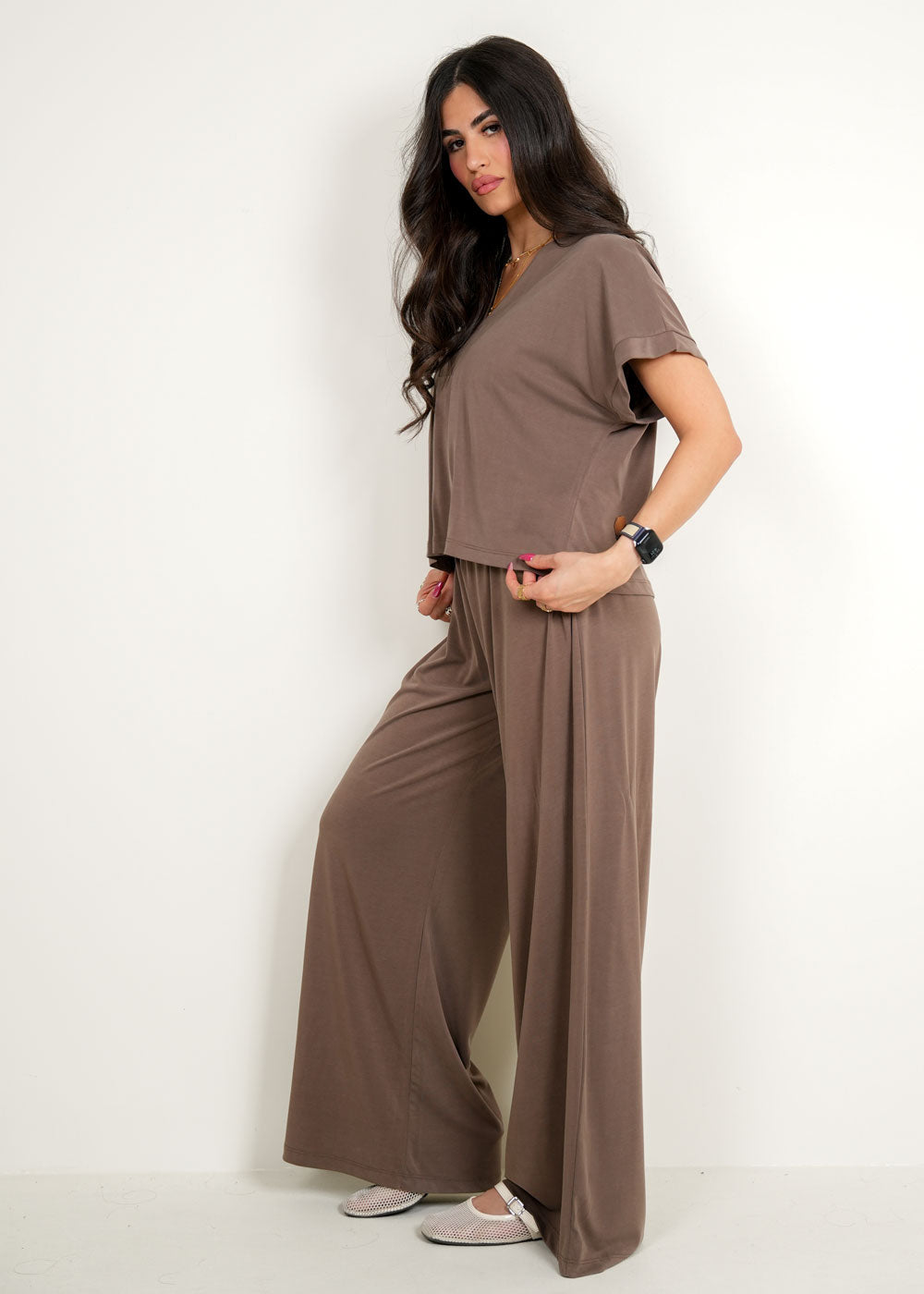 7908 Multi-Color Soft Fabric Set For Women