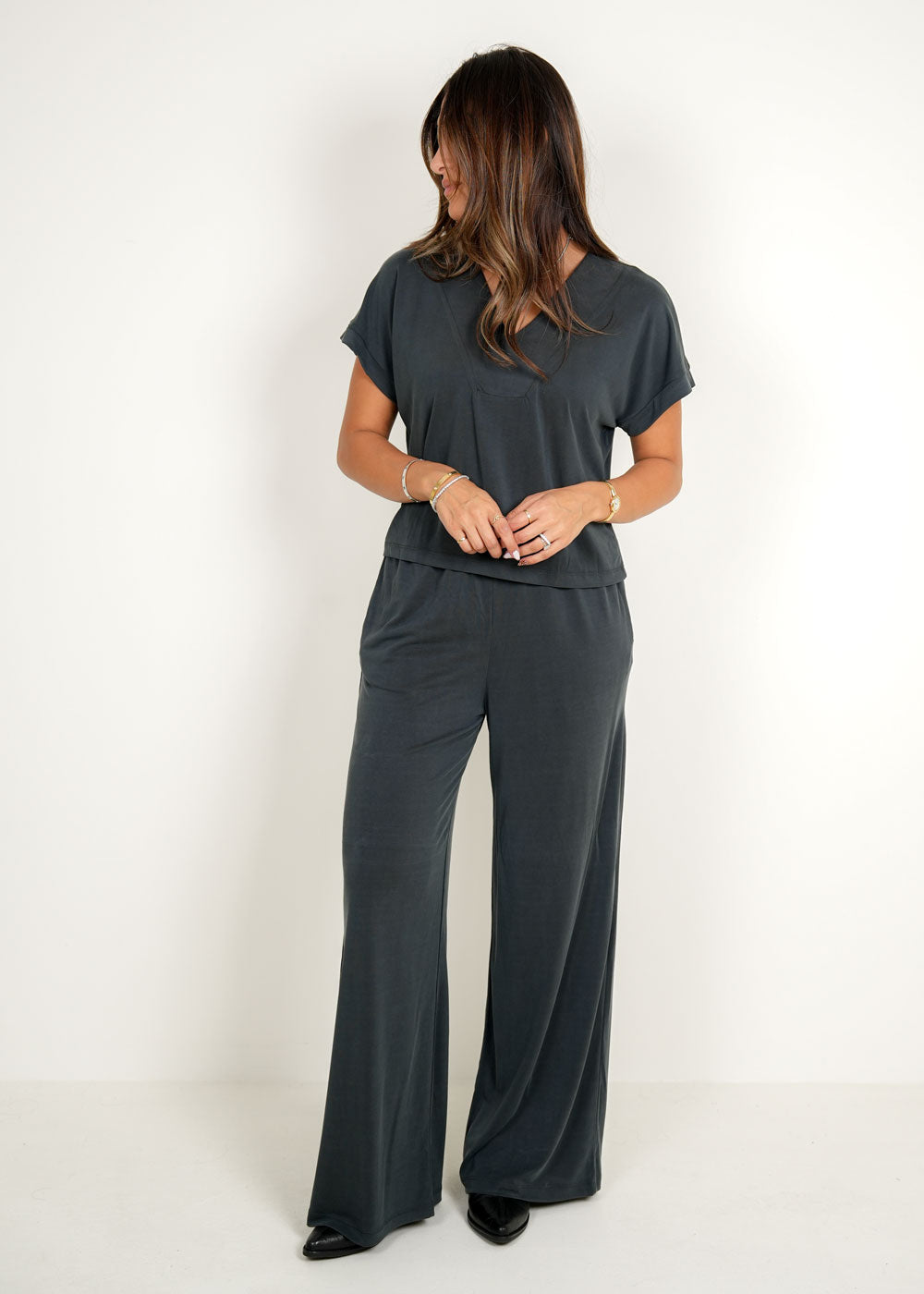 7908 Multi-Color Soft Fabric Set For Women