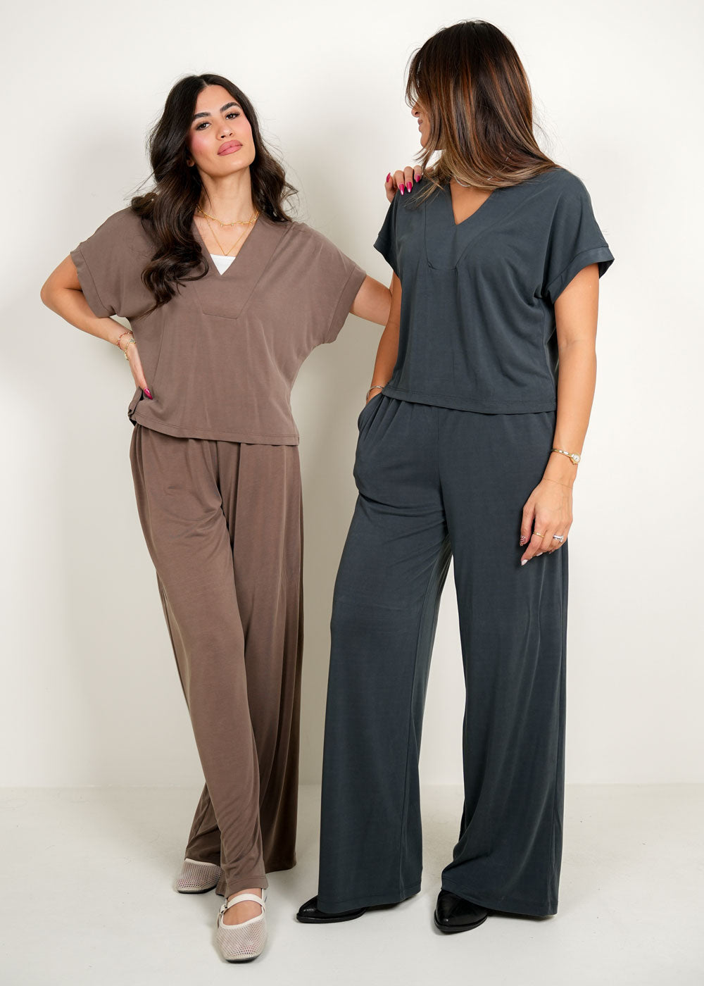 7908 Multi-Color Soft Fabric Set For Women