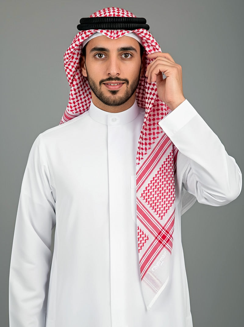 Red Shemagh Chairman For Men