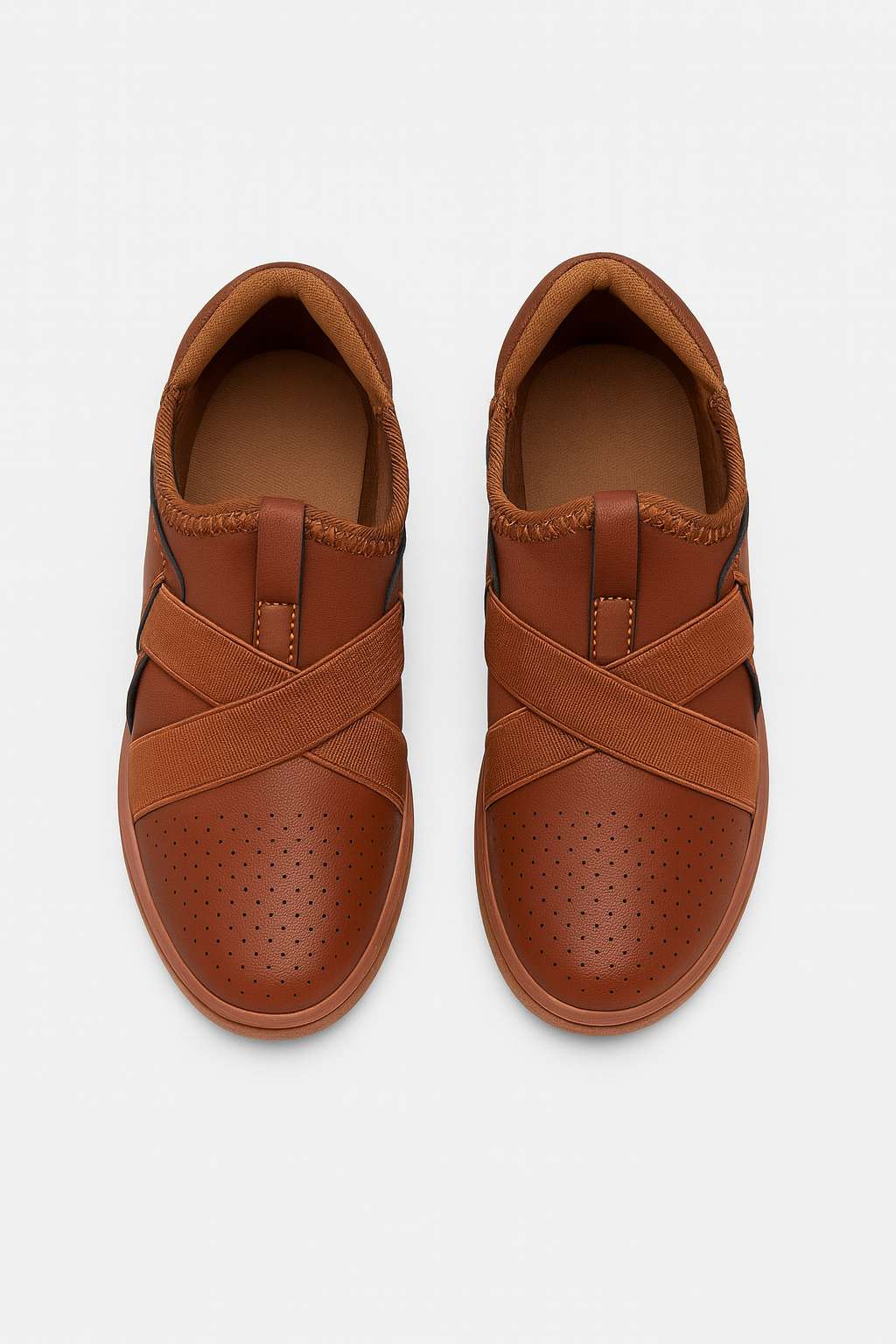 4862 Brown Shoes For Boys