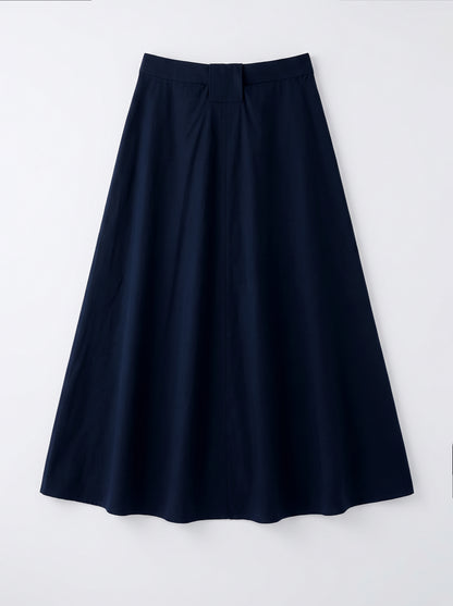 8312 Navy Skirt For Women
