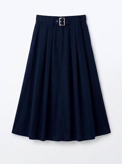 8312 Navy Skirt For Women