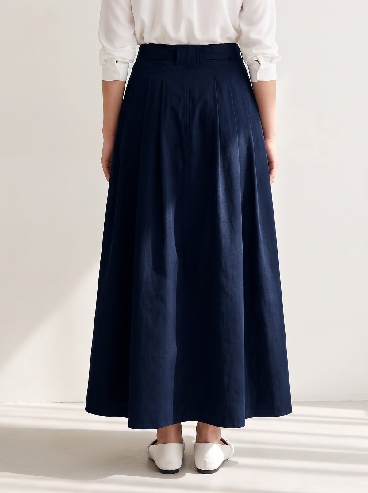 8312 Navy Skirt For Women