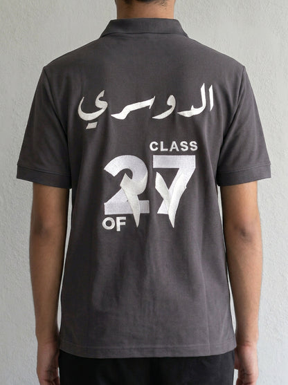 BIS Senior Grey Polo T-Shirt For Men