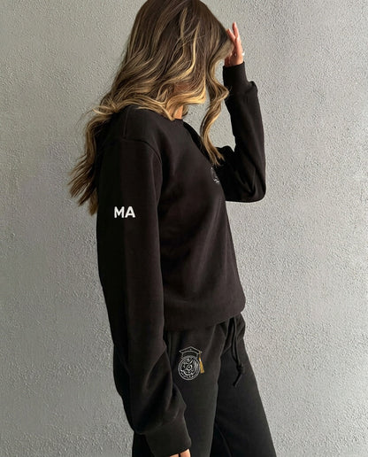 BIS Senior Black Sweater For Women