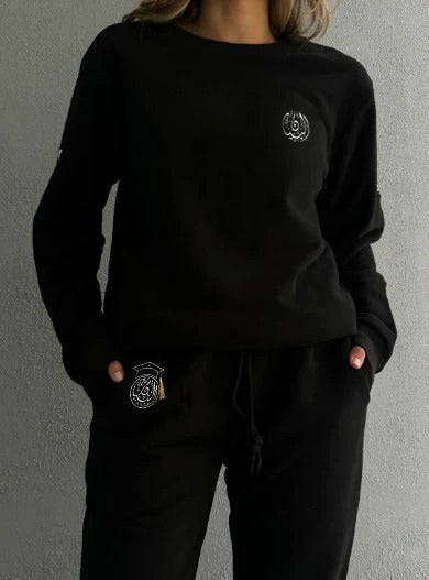 BIS Senior Black Sweater For Women