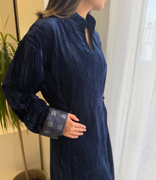 8082 Sunday Studio Navy Dress For Women