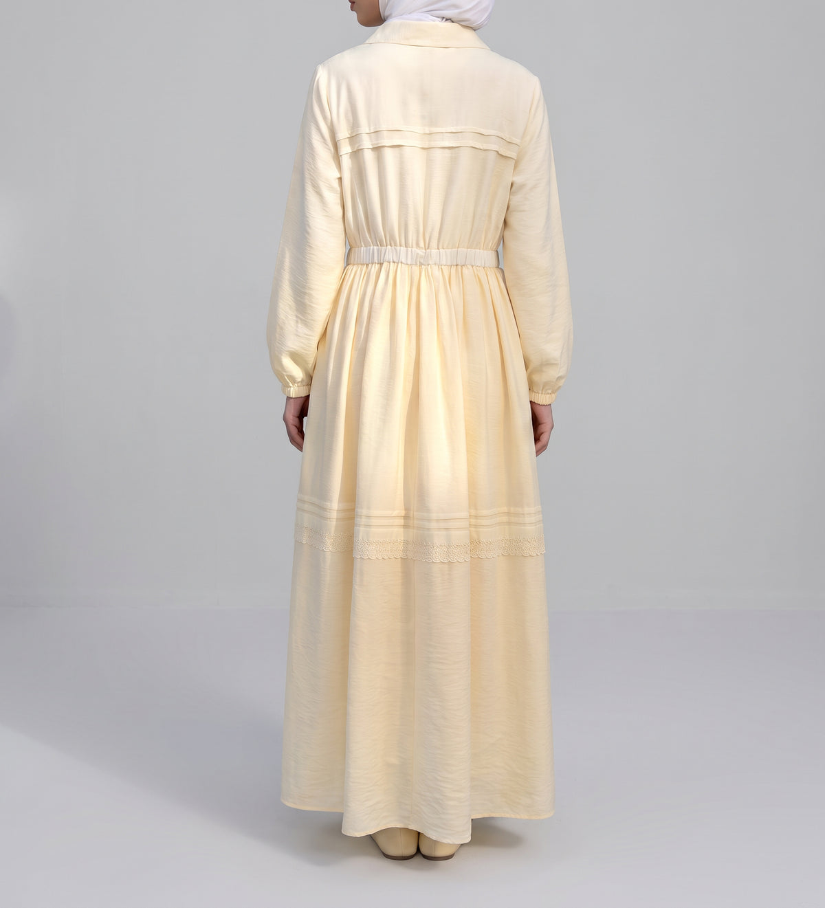 8219 Light Beige Dress For Women