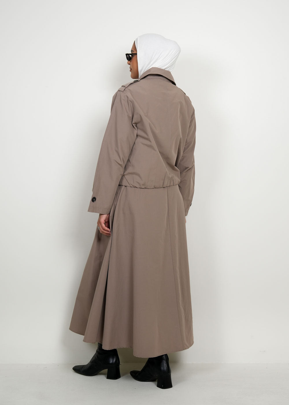 8046 Multi-Color Jacket Set For Women