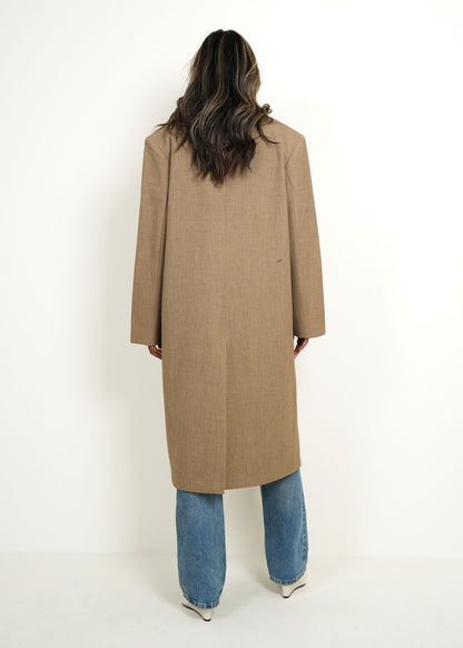 7591 Khaki Coat For Women