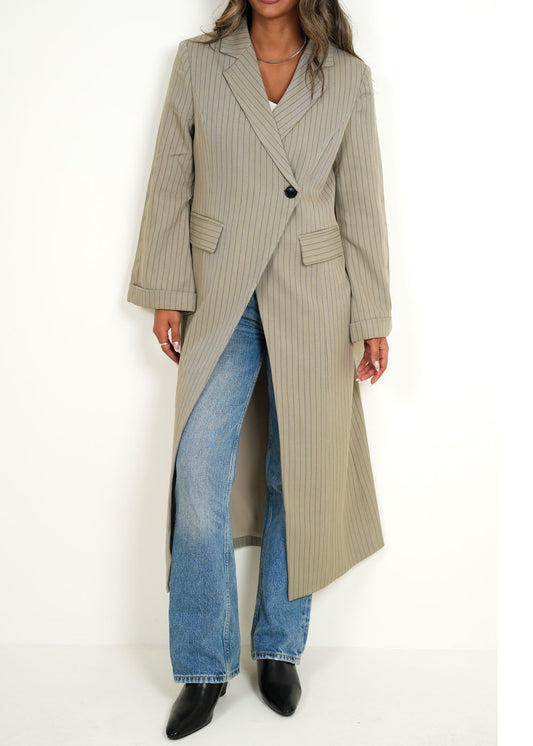 7944 Green Coat For Women