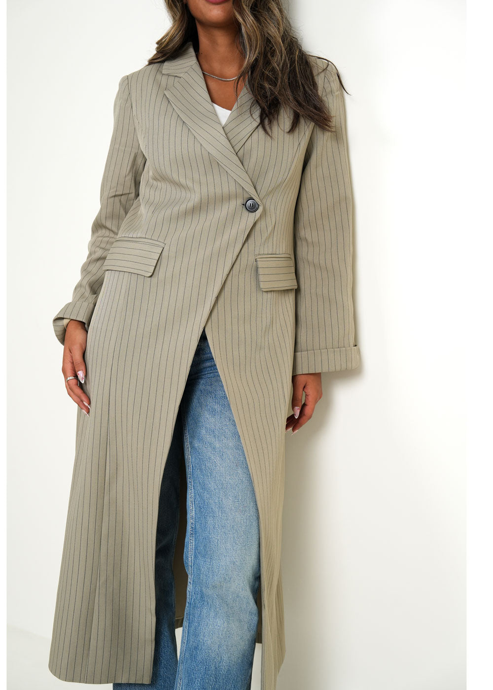 7944 Green Coat For Women