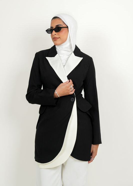 7973 بلوزة سوداء نسائية
