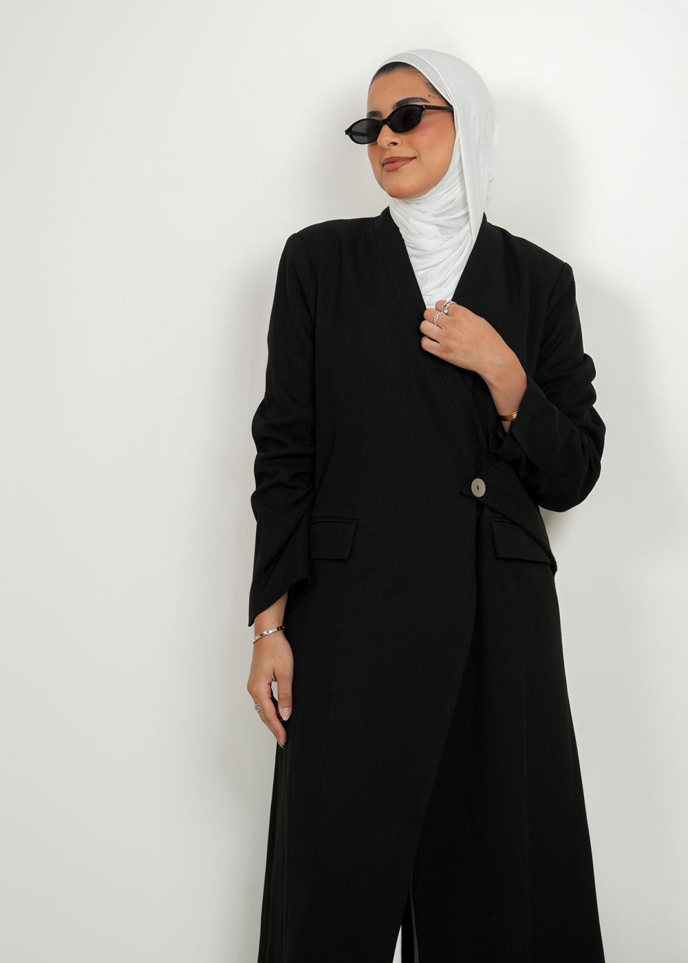 7688 Black Coat For Women