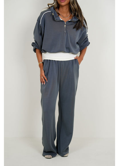 7885 Grey Winter Set For Women