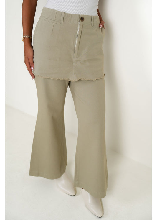 7962 Multi-Color Skirt Pants For Women