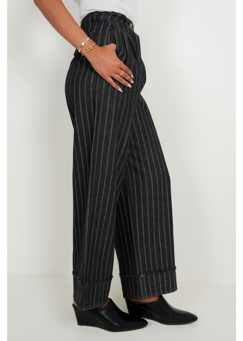 7833 Black Pant For Women