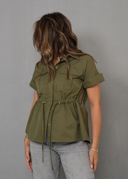 7867 Multi-Color Blouse Top For Women