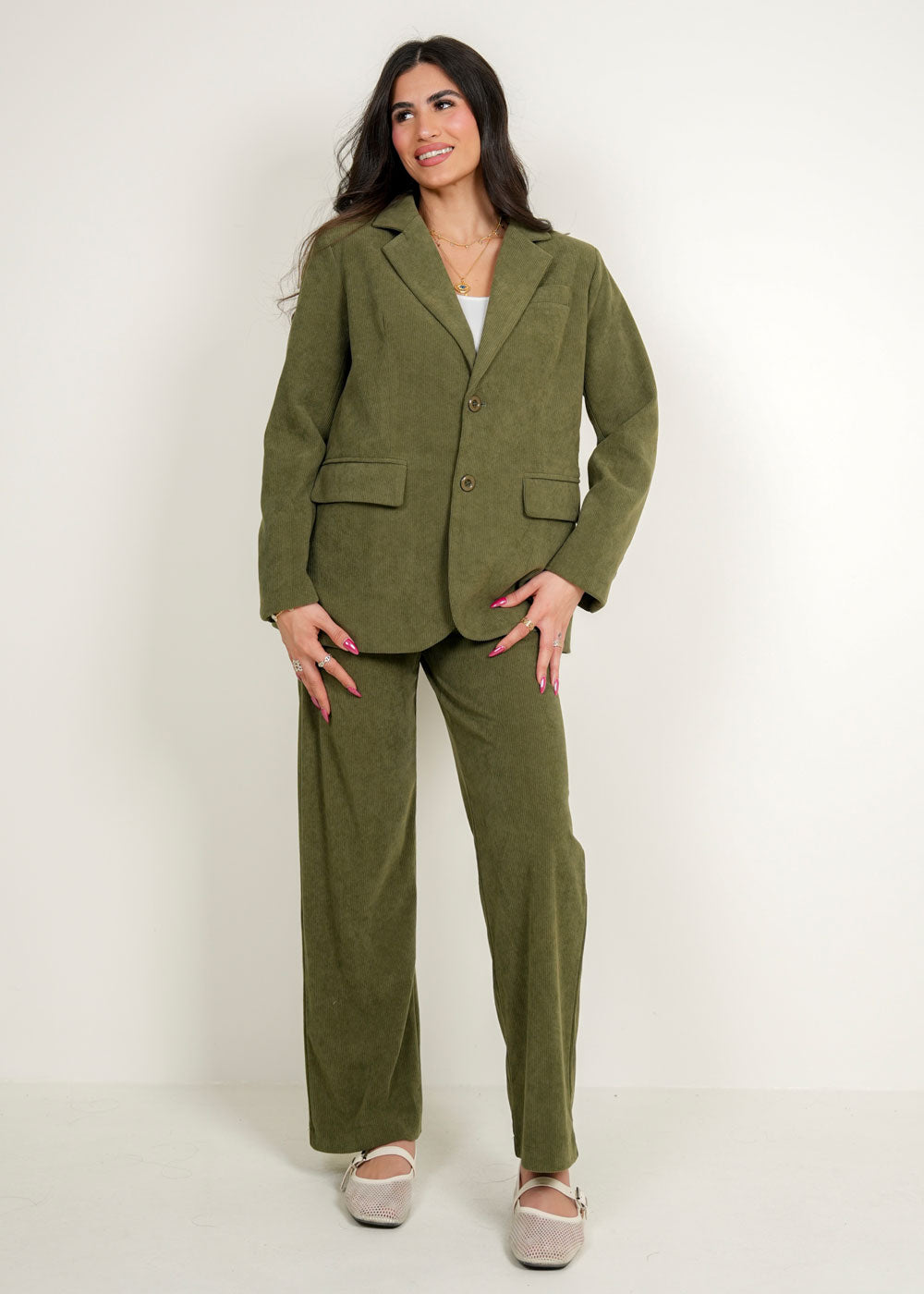 7810 Green Set For Women