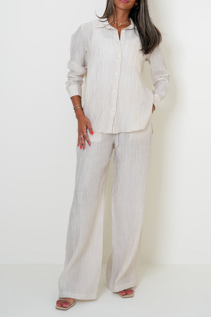 7906 Beige Set For Women