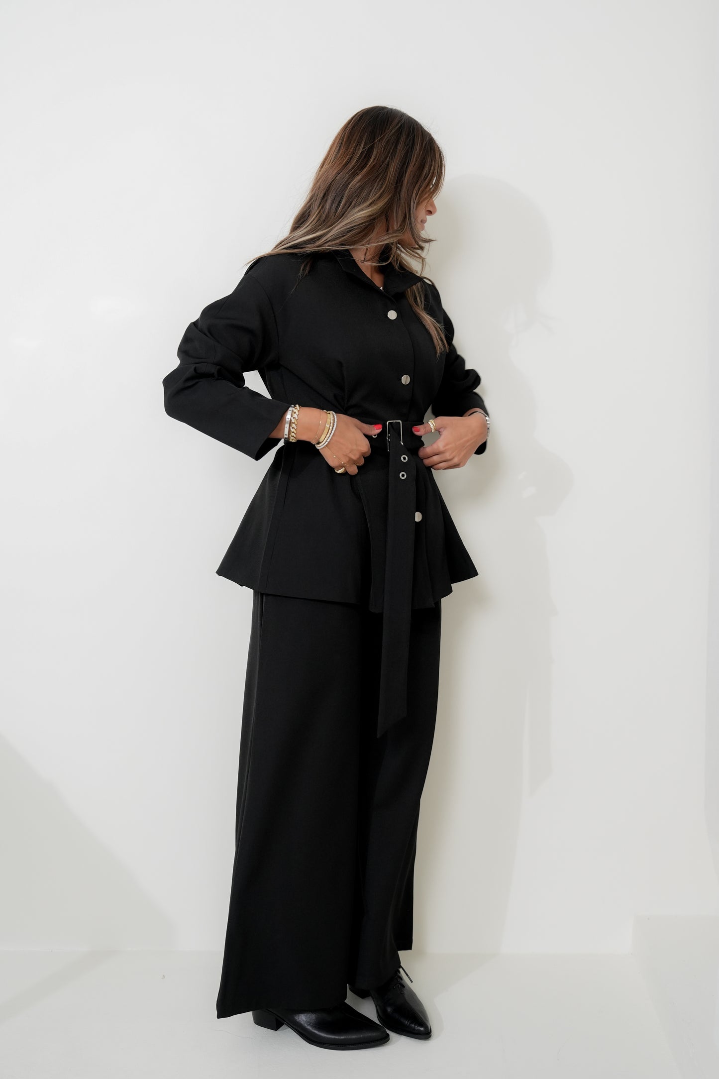7916 Black Belt Set For Women