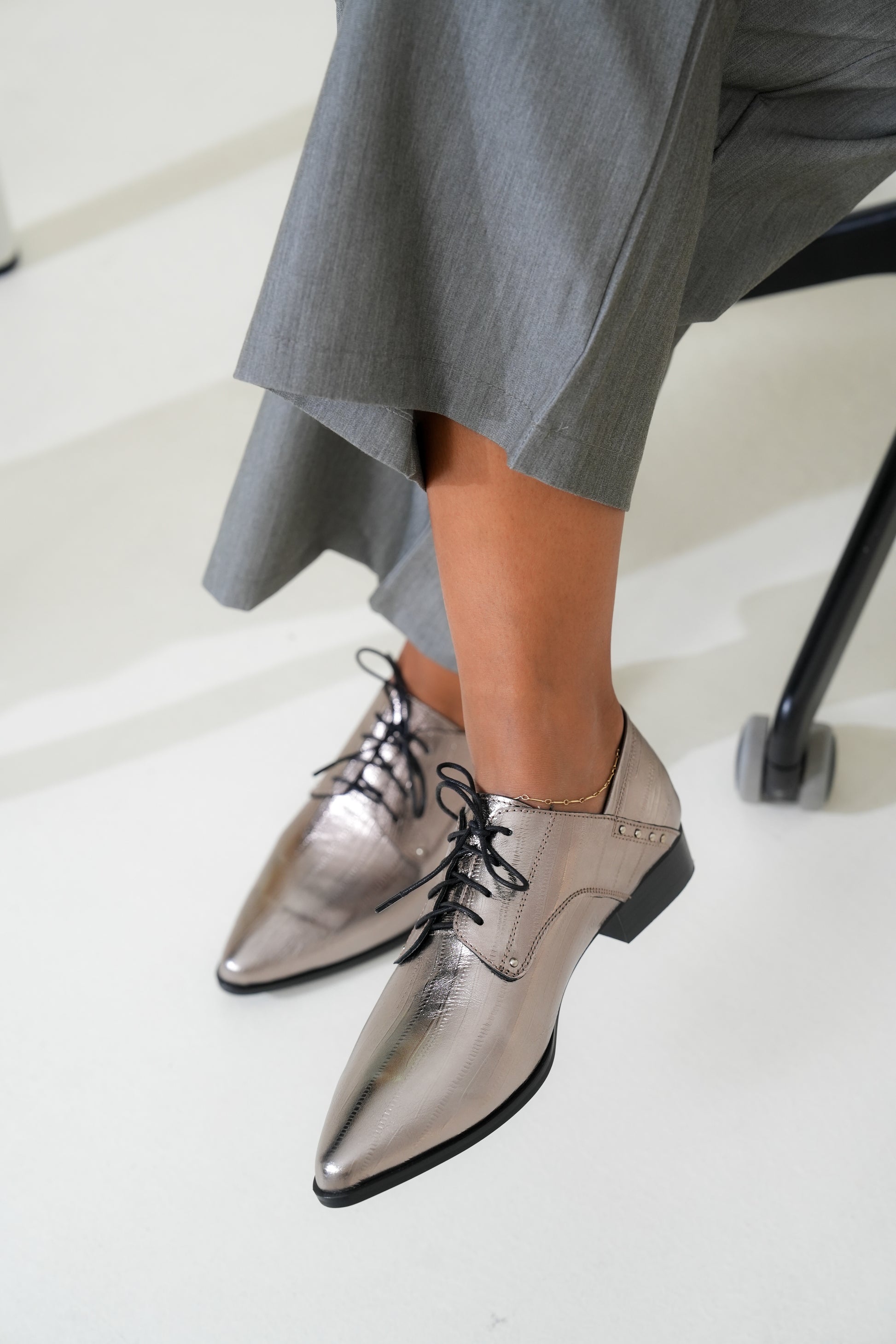 7919 Silver Shoes For Women
