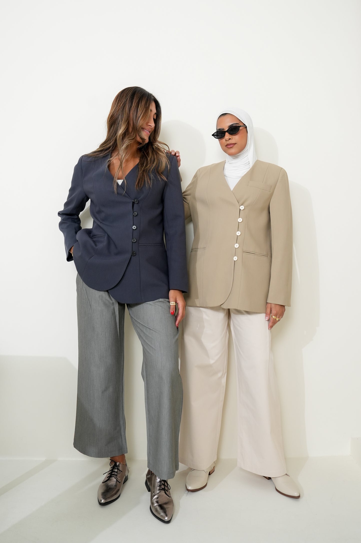 7836 Brown Blazer For Women