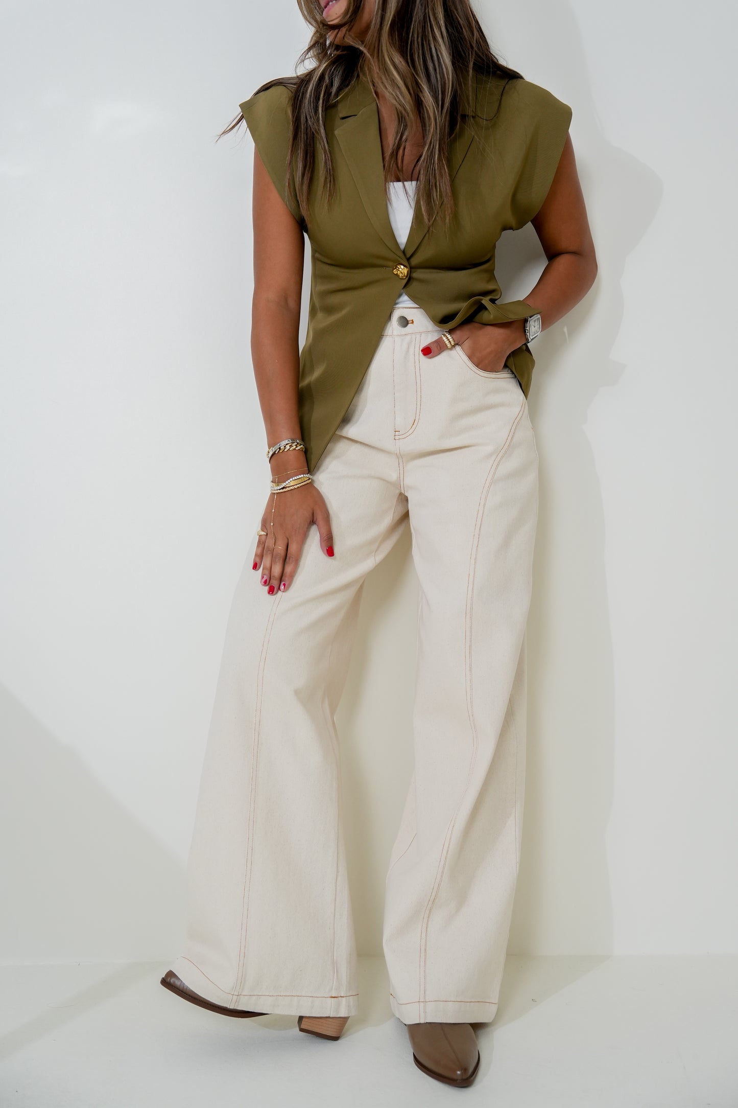 7935 Multi-Color Pants For Women